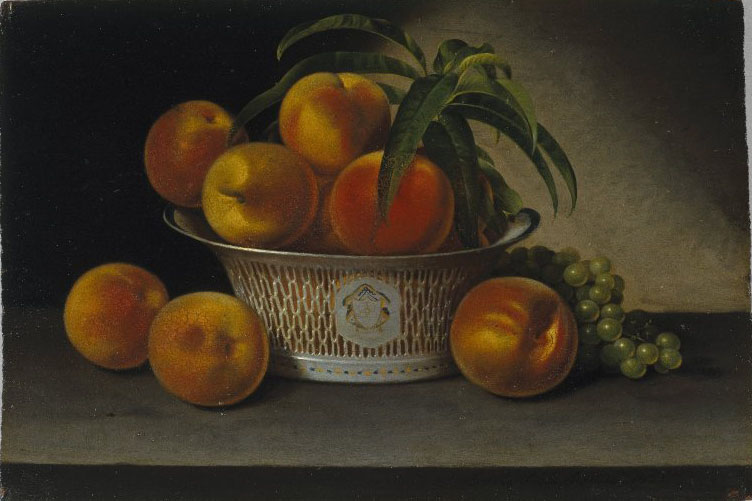 Still Life with Peaches